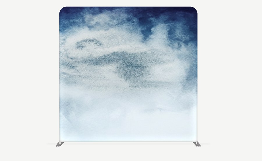 Indigo water backdrop