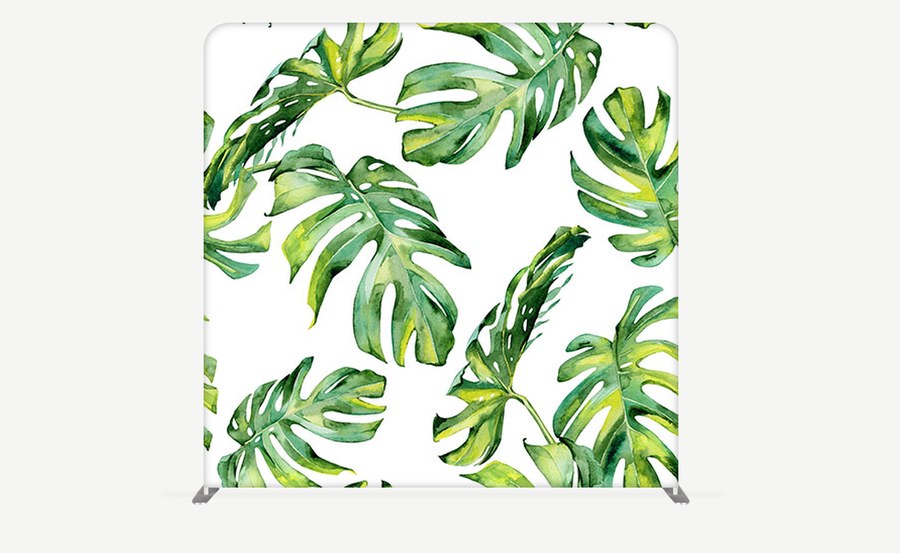 Monstera backdrop